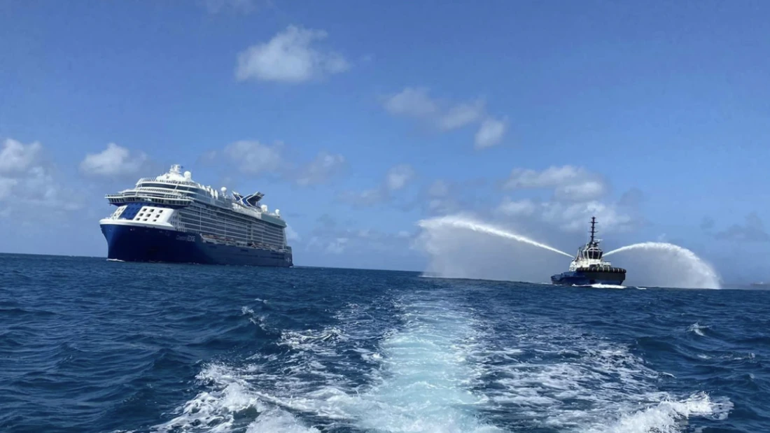 Arrival of M/V Celebrity Edge